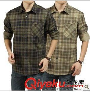 襯衫 廠家直銷戰地吉普正品時尚休閑長袖襯衫男 格紋男士長袖襯衫圖片|襯衫 廠家直銷戰地吉普正品時尚休閑長袖襯衫男 格紋男士長袖襯衫產品圖片由石獅市吉普傳奇服飾商行公司生產提供-