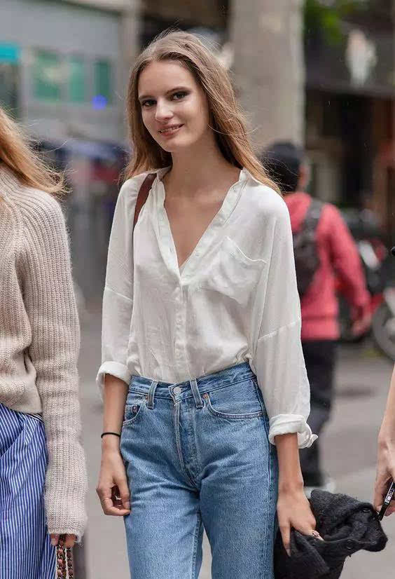 襯衫+牛仔褲的100種最美穿法!(這個(gè)夏天看這篇就夠了)